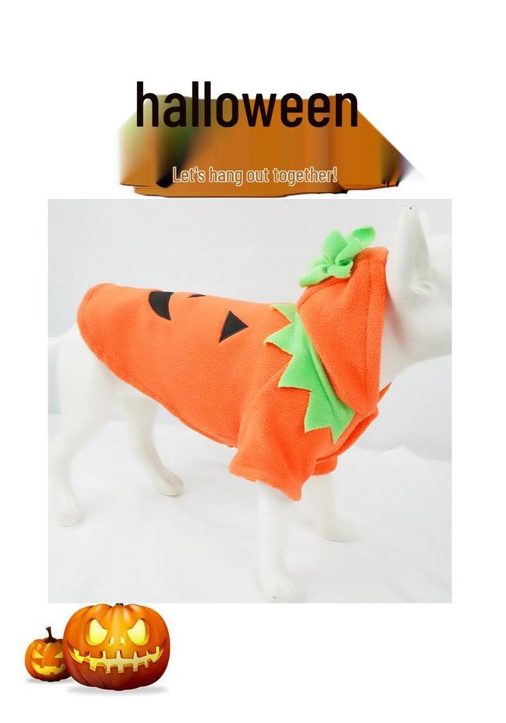 Halloween Pumpkin Dog Costume - 2021 Bestseller Autumn/Winter Casual Wear