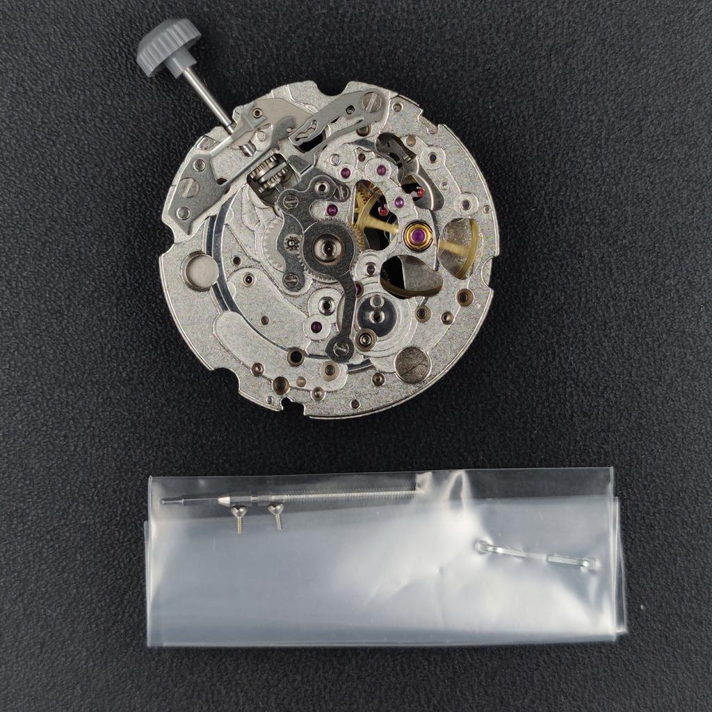 Japan Genuine Miyota 82S0 Automatic Movement 21 Jewels Self-winding Mechanical Mechanism 82S0 Silver/Gold Version High Accuracy