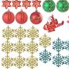 Ball Ornaments Decorative Shatterproof DIY Tree Decorations for Holiday, , Festive Photo Prop