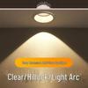 Recessed Anti-Glare LED Spotlight for Home - Wall Washer Downlight Lamp
