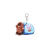 Keychain Plush Marmot Toy Stuffed Doll Backpack Pendant Decoration Kids Gift