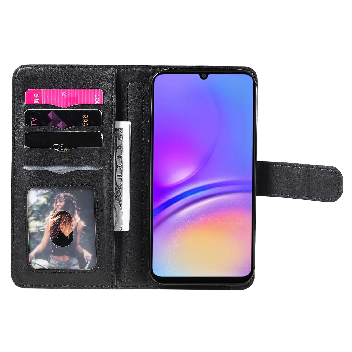 

For Samsung Galaxy A06 5G/Galaxy A06 4G Leather Case with 10 Card Holder Phone Cover Stand Purple
