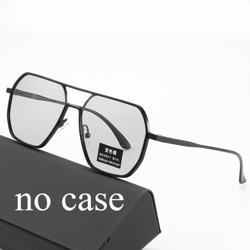 New Color Changing Sunglasses for Both Men Vision Clear Lightweight and Women High-end Sunglasses with Large Frames