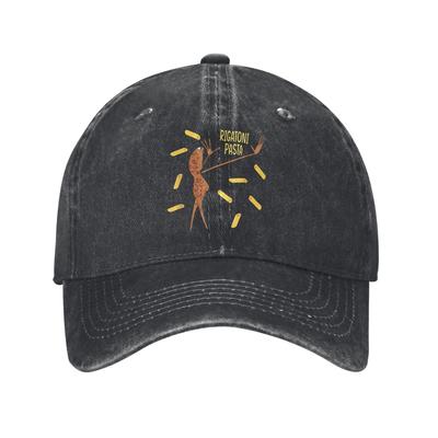Vintage Marcus The Worm Rigatoni Pasta Baseball Caps Unisex Distressed Washed Headwear Funny Meme Outdoor Workouts Soft Caps Hat