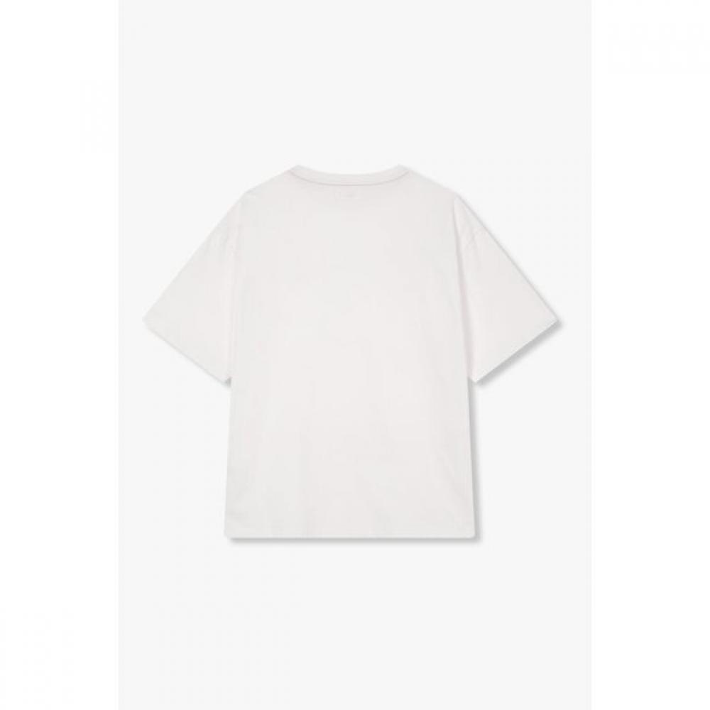 STudio Tomboy Logo Embroidery Hidden PockeT T shirT  91u5222195 