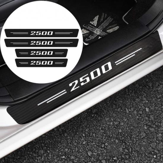 

4pcs For Dodge Ram 2500 Accessory Truck Cab Door Sill Plate Threshold Protector