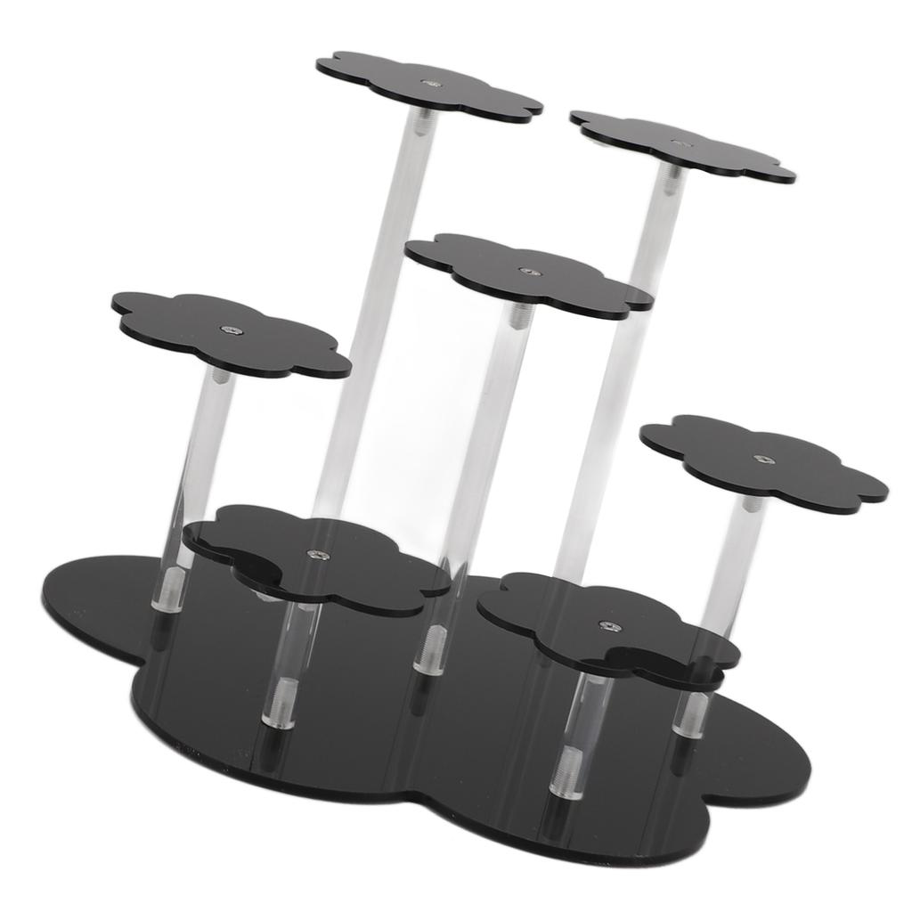 Acrylic Display Stand Figures Perfume  S Storage Risers Cupcake Dessert Conutertop Desktop Decoration