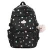 New High-value, Fresh, Sweet and Cute Star Backpack, Large-capacity Backpack for Junior High School Students