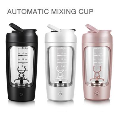 Elektrischer Proteinpulver-Mischbecher Automatischer Shaker Flasche Mixer Shake Flasche Milch Kaffee Shaker Kessel für Küchenzubehör