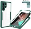 360 Full Protection Case For Samsung S23 S22 S21 Ultra Plus FE A53 A52 A13 A32 A33 A73 A71 A51 A23 A22 Double-Sided Shock Cover
