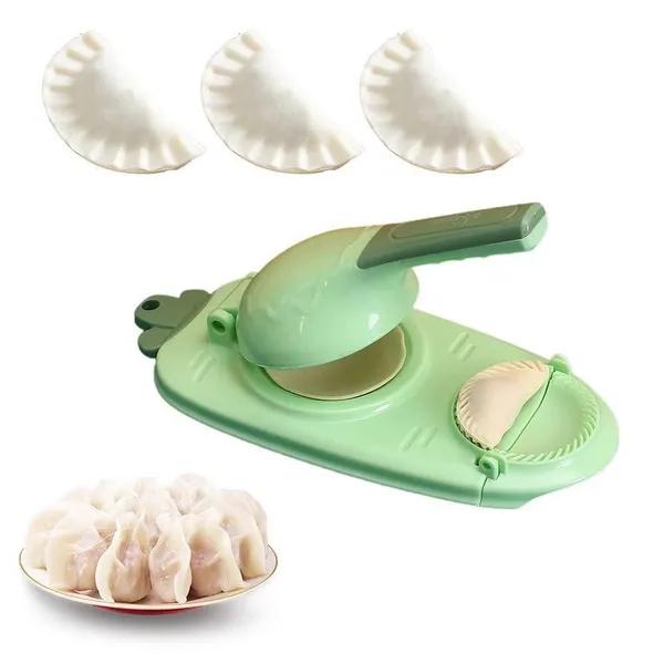 2-in-1 Dumpling Skin Maker Manual Dumpling Wrapper Mold for Home Kitchen Tools