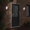VidaXL Applique murale LED d'extérieur avec capteurs blanc, éclairage mural LED d'extérieur, lampe murale de jardin, lampe 4006266