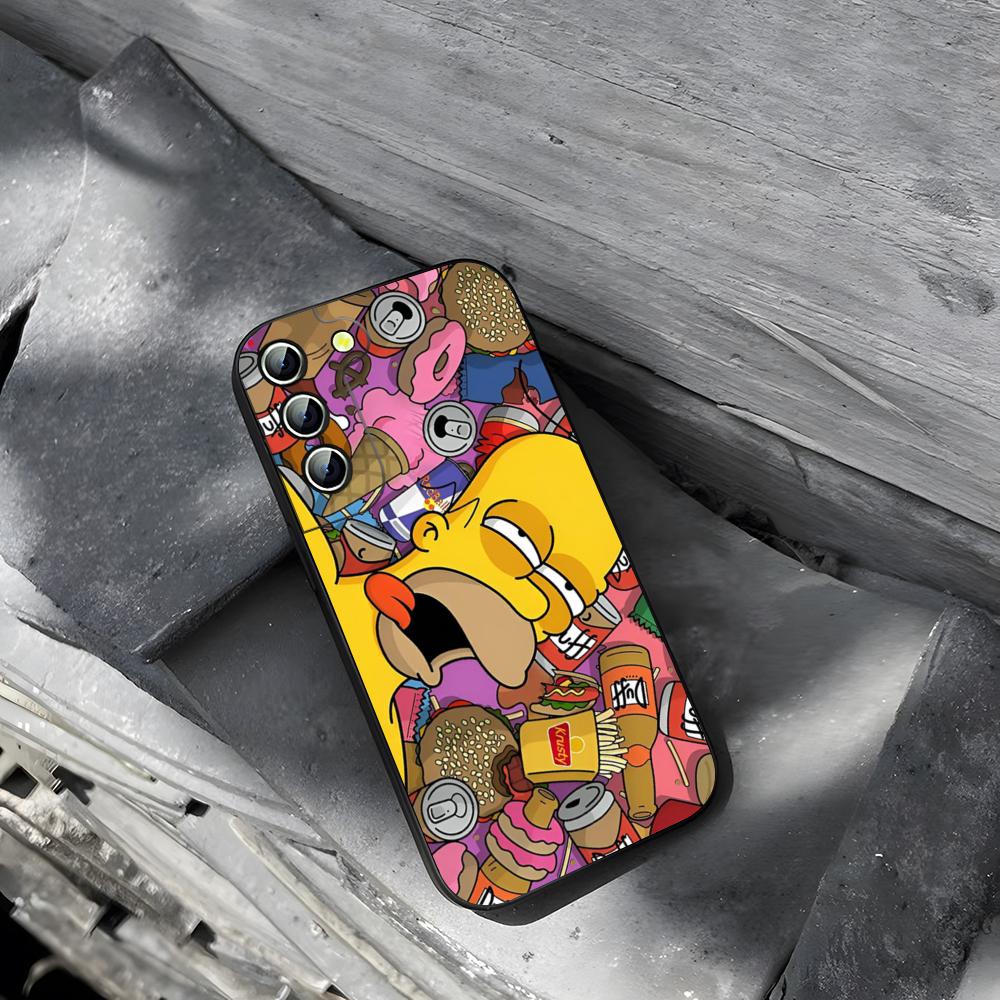 

Phone Case For Samsung Galaxy S24 S25 S26 S22 S23 S25 S21 Ultra Fe Plus A16 A55 A54 A24 A52 Coque TheS S-Simpsons Galaxy S25 FE