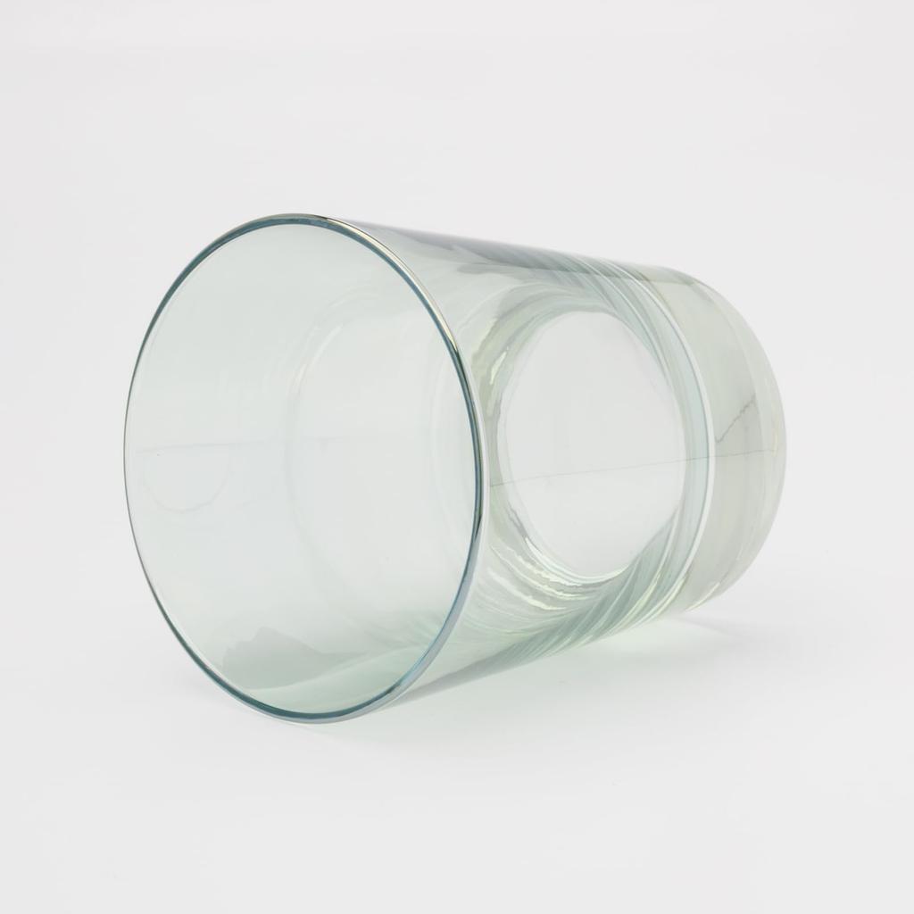 Otsuka Glass "Pinsale" Rocks Glass, Old Style, Approx. 210ml, Green, Made in Japan, 6278-724-4-1P