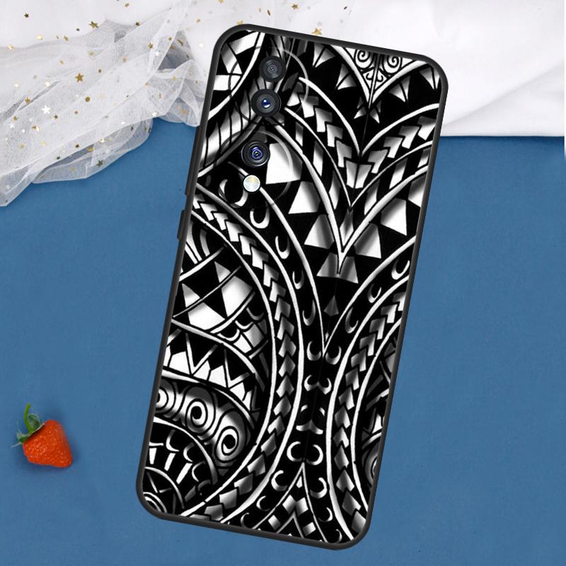 Maori Samoan Polynesian Tribal Case For Honor Magic 8 5 6 7 Pro 200 400 50 70 90 Lite Win RT X8c X8b X9a X9b X9c X9d Cover