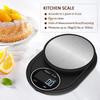 Digital Kitchen Scale Stainless Steel Electric Kitchen Food Scale High-precision Baking Scale LCD Backlight Display