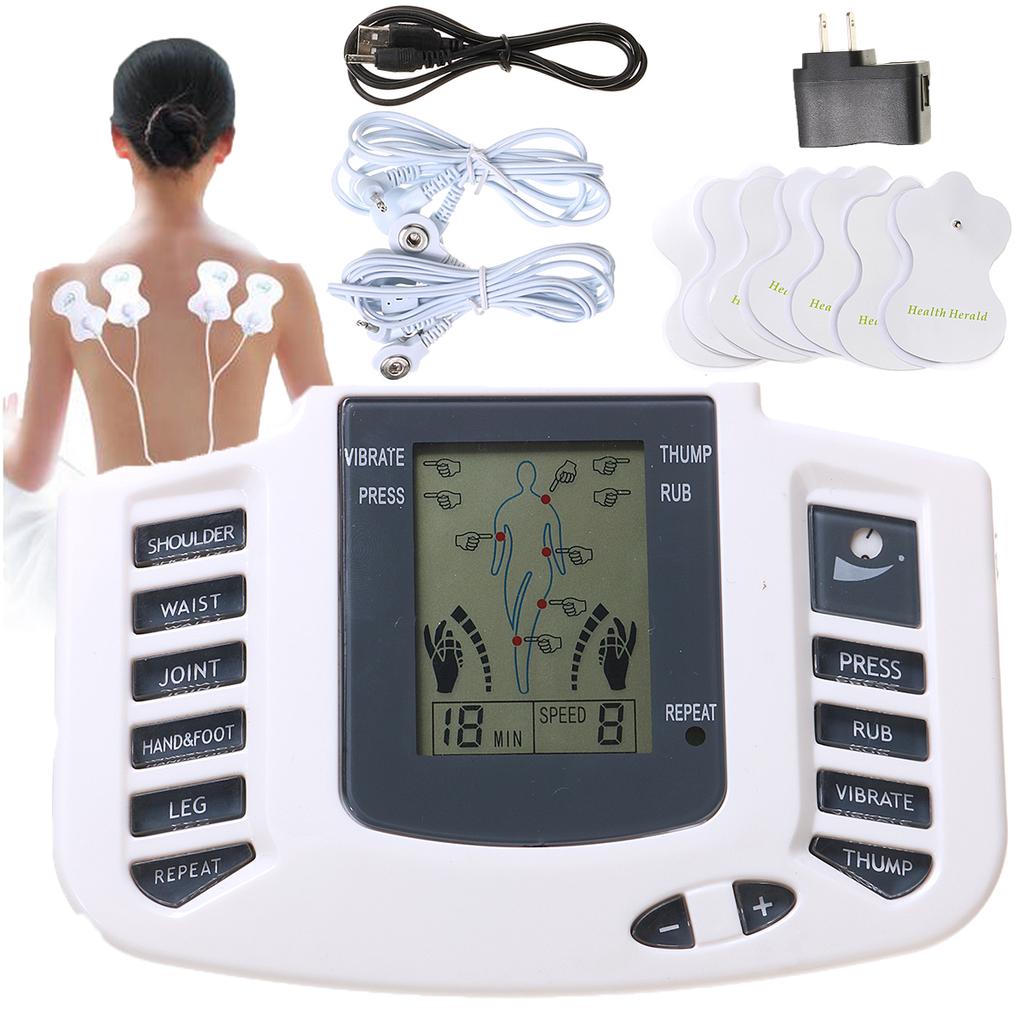 3V Home Digital Electronic Body Slimming Pulse Massage Muscle Relax
