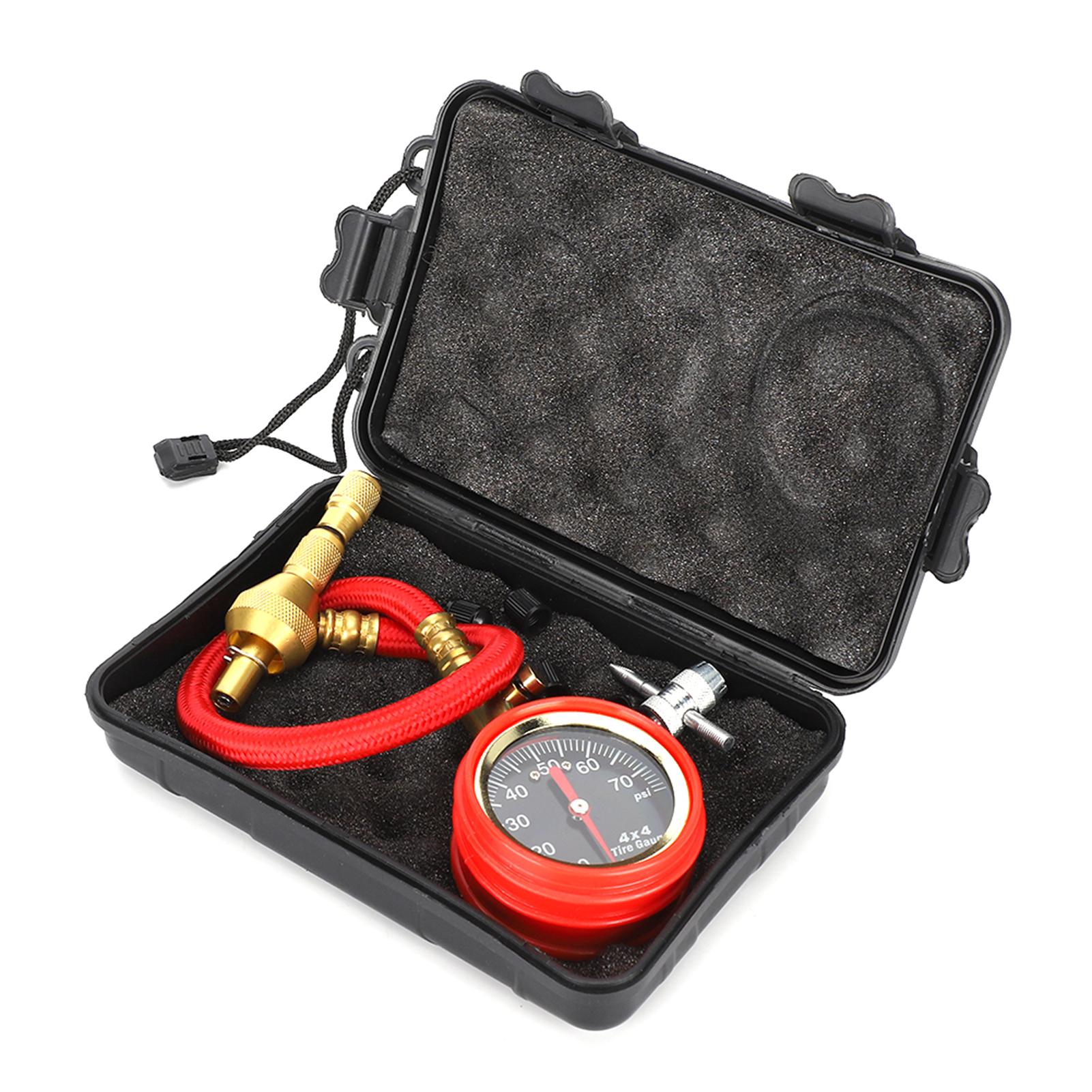 

070Psi Pointer Tire Pressure Gauge High Accuracy Dial Meter Tyre Tester Car Refitting