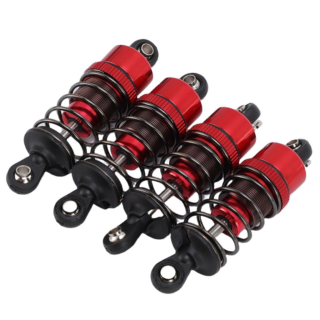 4 Pcs 55mm RC Car S Aluminum Alloy Oil Shocks Damper Set for 1Celsius10 RC Car