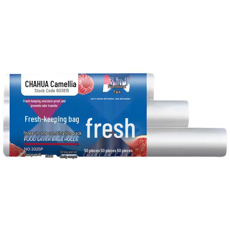 Camellia Tear-Off Fresh-Keeping Bags