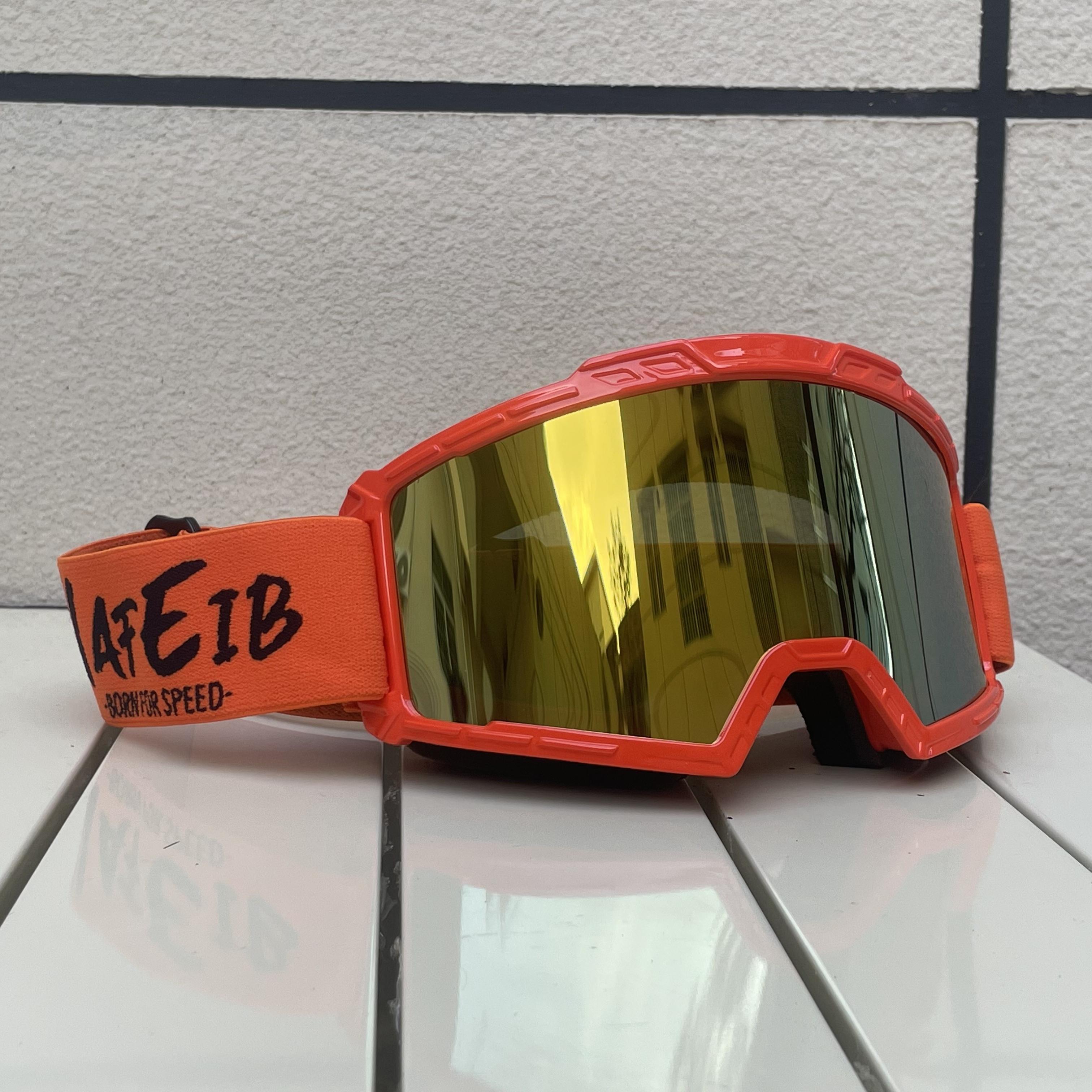 

New Men s Motorcycle Goggles, Motocross MX Sunglasses, Safety Protective Night Vision Helmet Glasses, Retro Riding Eyewear