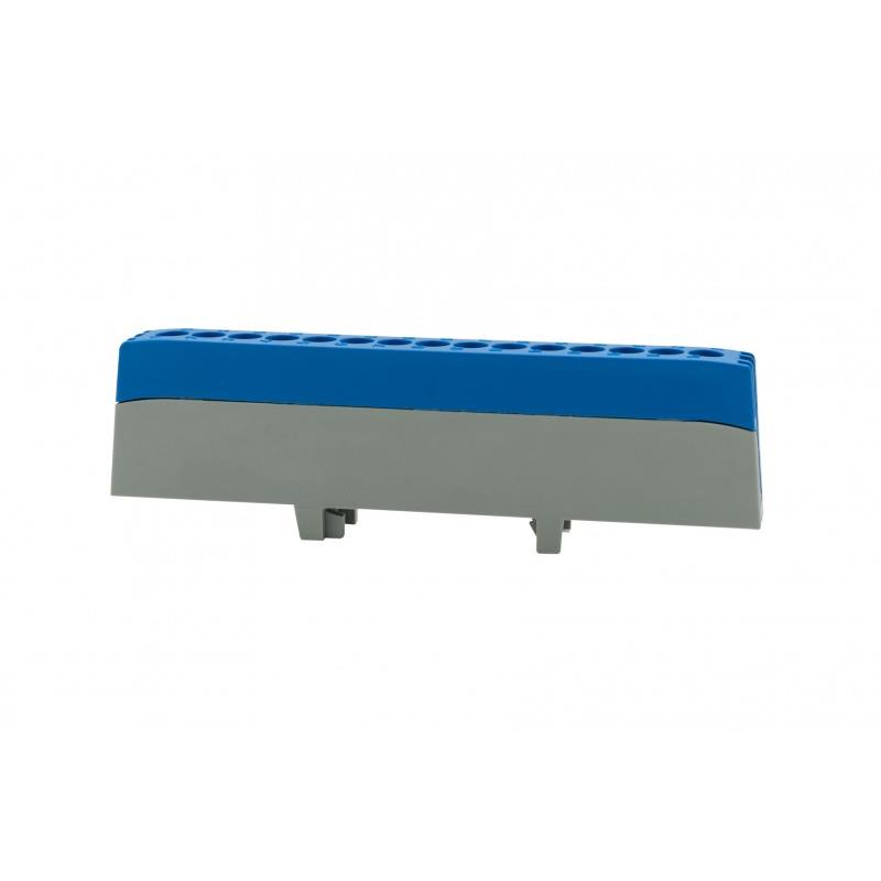 Listwa Ochronna Zpi 15-Modułowa (15X16Mm2) Ip20 Al/Cu - Niebieska F2.0393