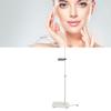 Floor Half Moon Light 29inch Rotating Hd 45W 3200K5600K Height   with Phone Clip Half Moon Lamp for Buty Skincare
