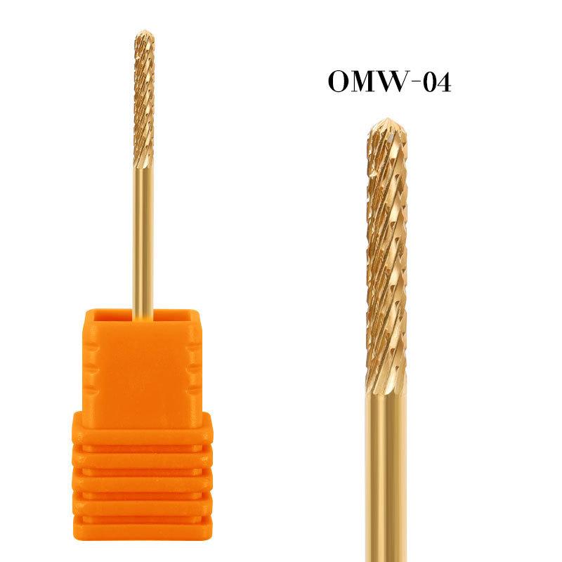 Nail Tungsten Steel Grinding Head Blue Label Tungsten Steel Drill Electric Nail Sander Accessories