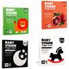 Black & White Visual Stimulation Cards for 0-36 Months: Baby Educational Flashcards for Early Development & Cognitive Training.