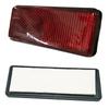 Lattice Reflectors Plastic Rectangle Reflectors Motorcycle ATV Dirt Bike Car Reflector Safety Warning Fork Reflectors