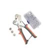 Kit de Ferramentas para Botões de Pressão Alicate para Botões de Pressão Kit de Ferramentas de Instalação para Tecido Substituição de Capas de Barco Lonas Couro