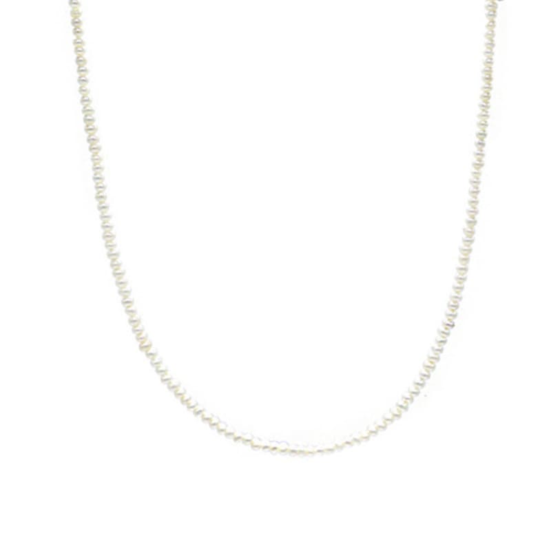 URNAVY Pearl Chain Necklace