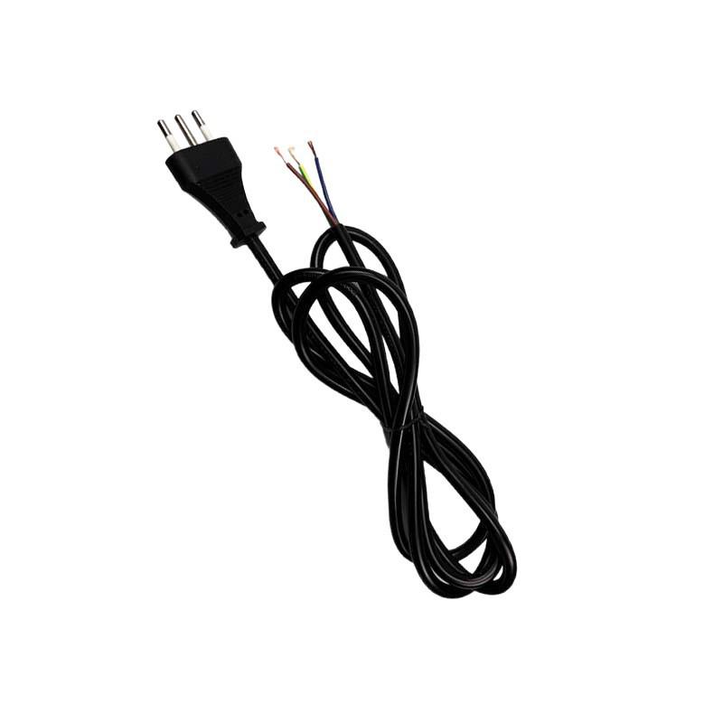 

Italy Single Head Three-Prong Power Cord, 3-Core, Bare Tail, 0.75/1.0/1.5 sq mm 0.75 sq mm, 1.5 m