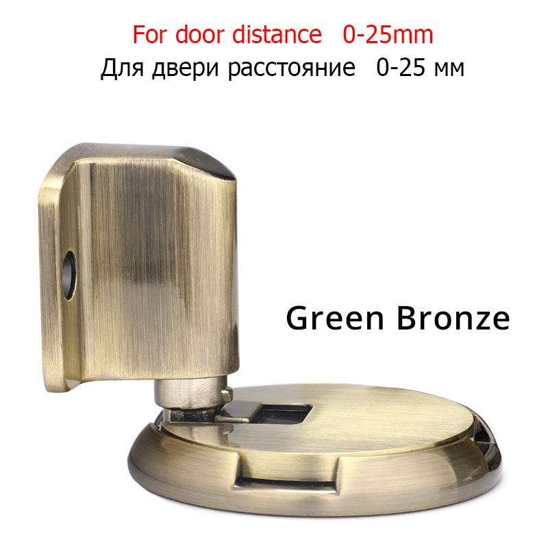 KAK Heavy Duty Magnetic Door Stopper Mechanical Door Stop Adjustable Door Holder Non-punch Sticker Furniture Door Hardware