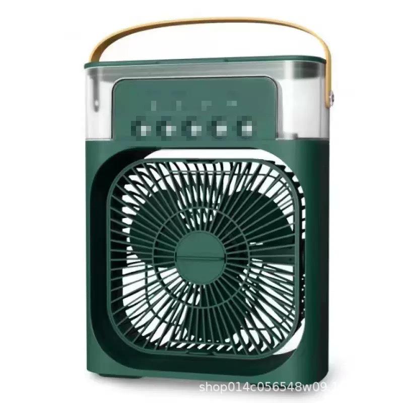 Portable Five-Hole Spray Cooling Fan with Humidifier for Office & Dorm