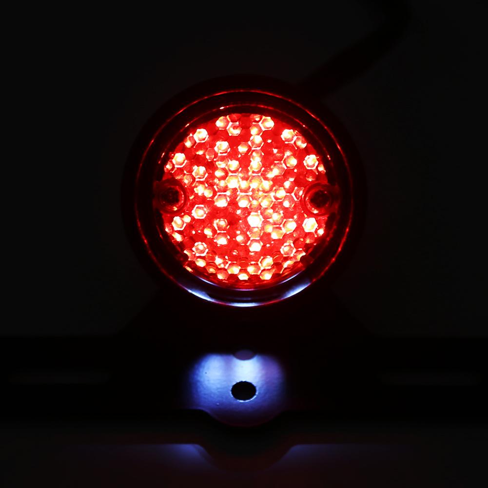 Motorcycle Tail Lights,Motorcycle Tail Light,Motorcycle Lamp,Motorcycle LED Retro Red Rr Tail Brake Stop Light Lamp For
