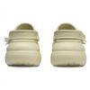 Crocs Crush Clog Puffs EVA Casual Versatile Trendy Hole Shoes Unisex Bone White