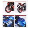1/12 Suzuki GSX-R1000R Alloy Racing Motorcycle Model Diecast Street Cross-Country Motorcycle Model Sound and Light Kids Toy Gift