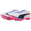 Puma EvoSPEED Nitro Elite 3 Mid Distance White Fluro Pink Unisex Sneakers Puma-White Puma-Black Fluro-Pink-Pes 312637-01