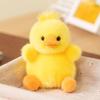 Plush Ducks Flamingos Parrots Keychain Cute Animal Soft Toy For Kids And Teens