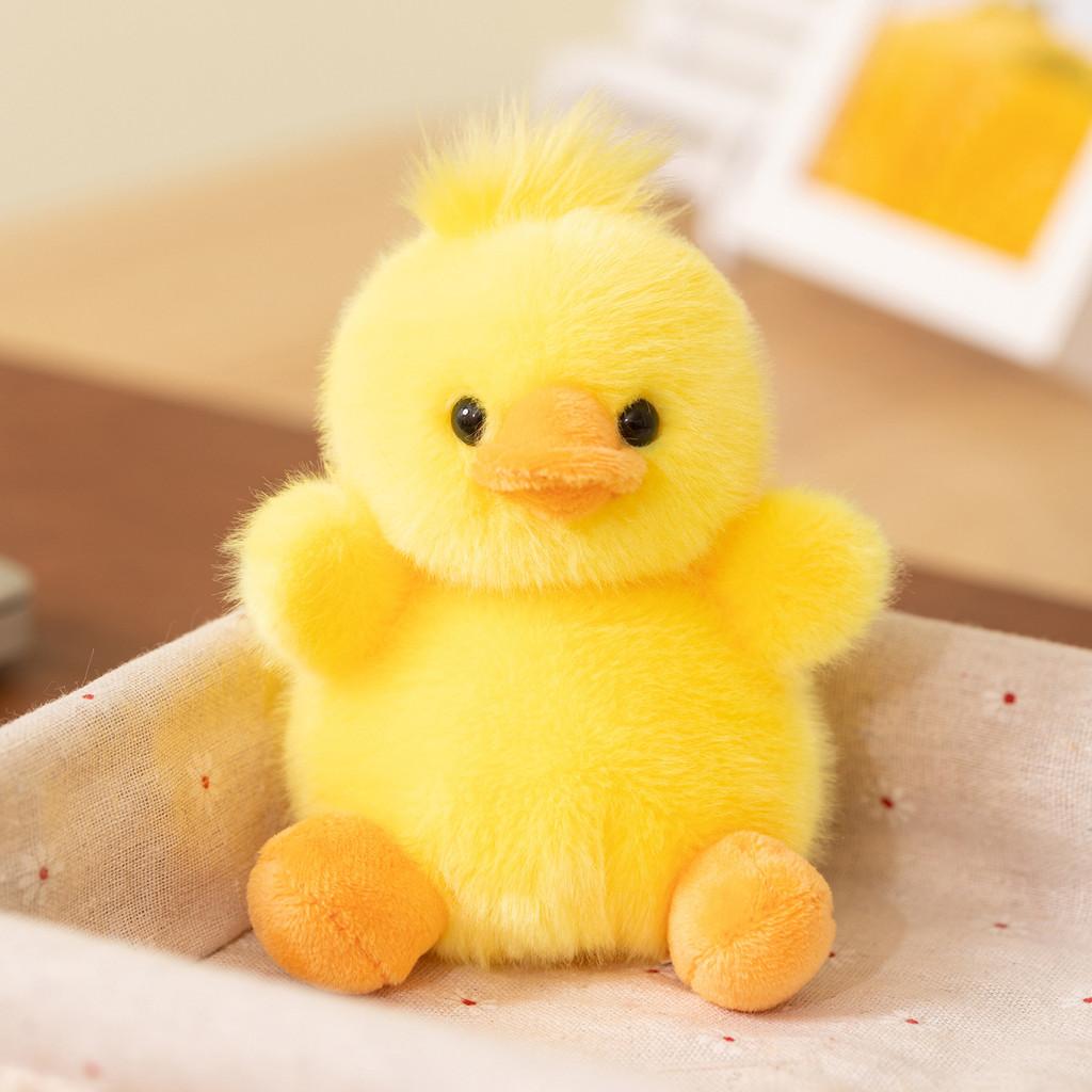 Plush Ducks Flamingos Parrots Keychain Cute Animal Soft Toy For Kids And Teens