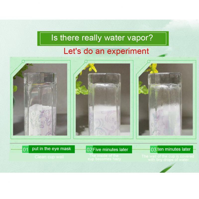 5 Stück/Box Dampf-Augenmaske Selbsterwärmend Warme Kompresse Dampf-Augenmaske Lindert Müdigkeit Augenentspannung Spa Besserer Schlaf Reise Heimzubehör