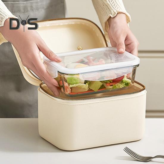 Travel Toiletry Bag with Handle Large Capacity Zipper Closure Waterproof Portable Cosmetic Bag Makeup Organizer