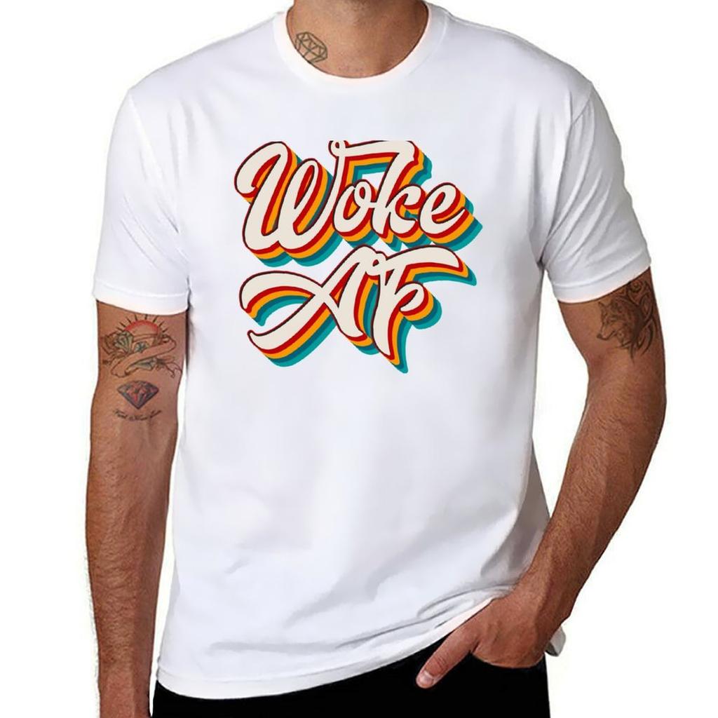 Woke AF TShirt AntiPerspiration Workout Top