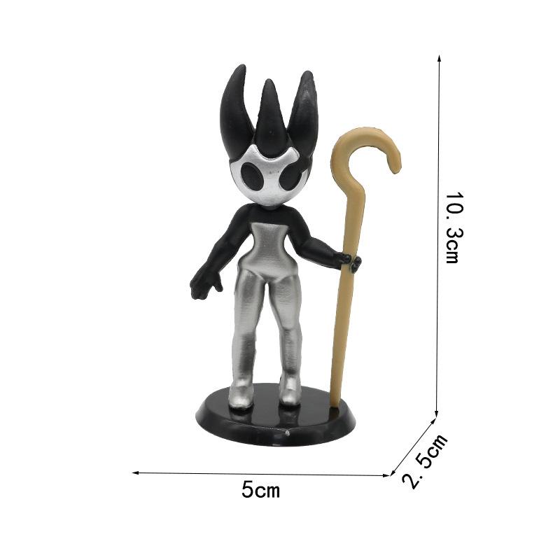 

New Product: Hollow Knight Silk Singer S Office Ornament Doll Game Model Desktop Ornament 6 Models With Base