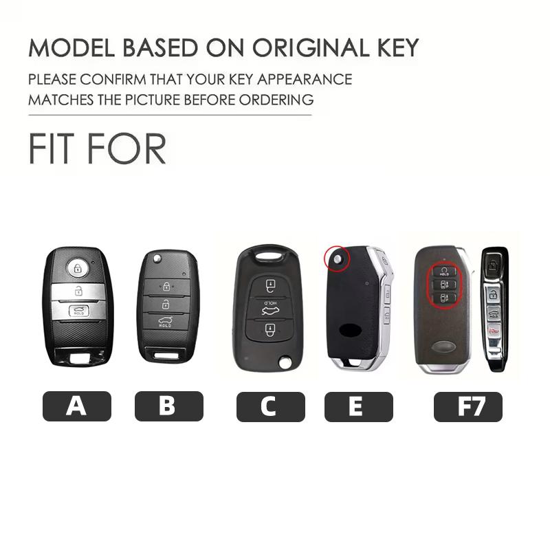 Tpu Auto Key Fob Cover Case Fit For Kia Sportage Cerato Optima K2 K3 K4 K5 Rio Picanto Soul Sorento Sedona Key Ring Auto Accessories