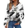 Women's Floral Print Long Sleeve  Shirt Elegant Casual Tops Trendy Shirt Tops