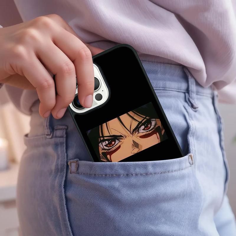 Pop art Anime Girl Aesthetic Phone Case For iPhone 17 Air 15 16e 14 13 Pro Max Coque 12 11 Pro Max PLUS cover
