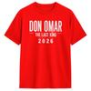 Magliette Rapper Don Omar Per Unisex Divertenti Cotone Maglietta Girocollo Manica Corta Taglie Forti