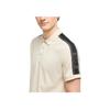 Emporio Armani EA7 Color Block Striped Button Short Sleeve Polo Shirt Men polo shirts Light-Brown 7M000139-AF10375-U1079